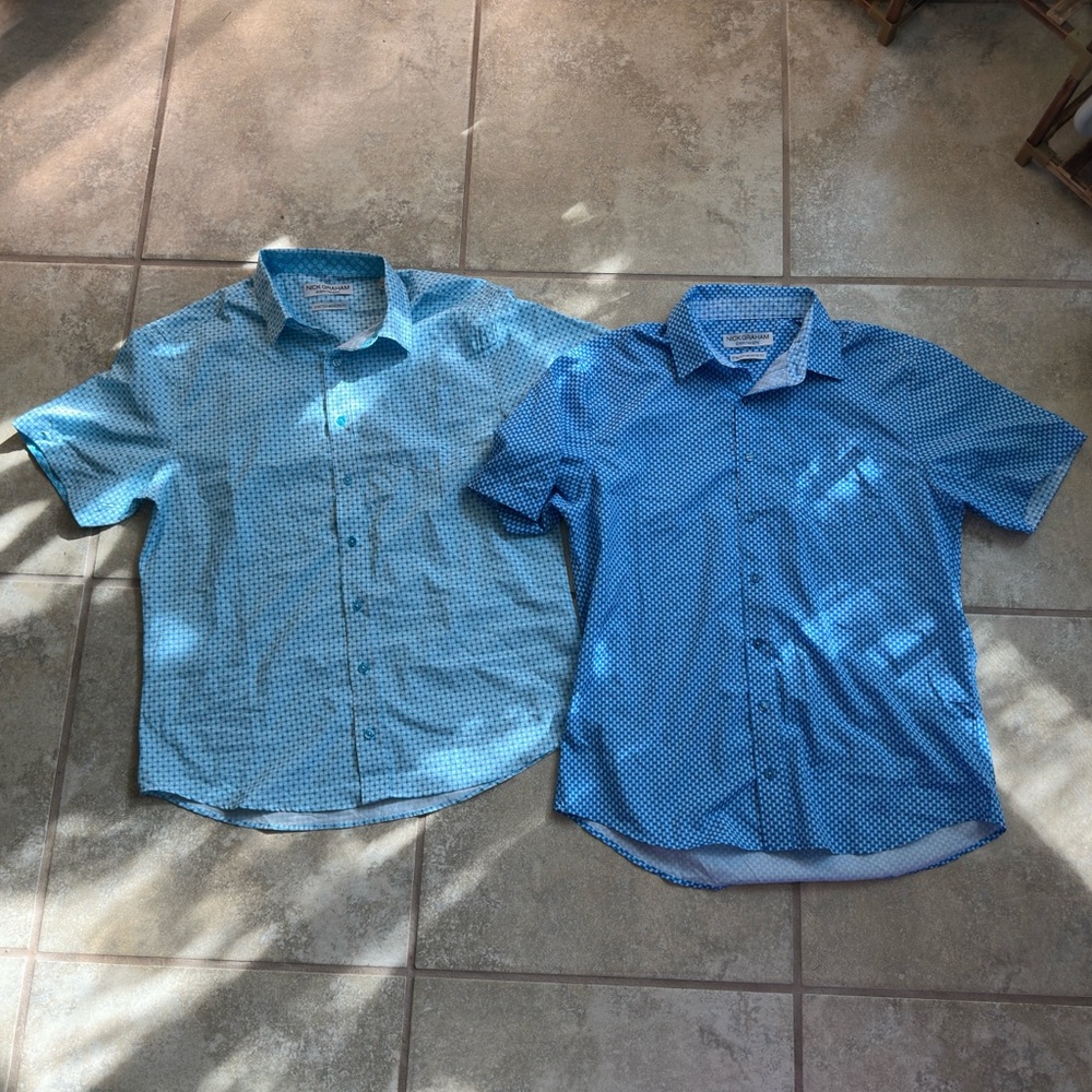 2 Men’s Button Up Shirts